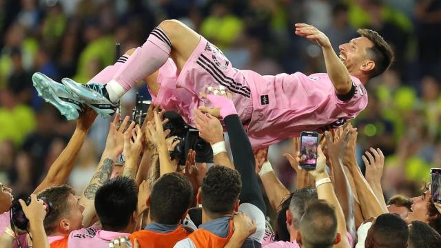 华体会比分直播-42场决赛赢31场 夺冠之外梅西还当选MVP和金靴